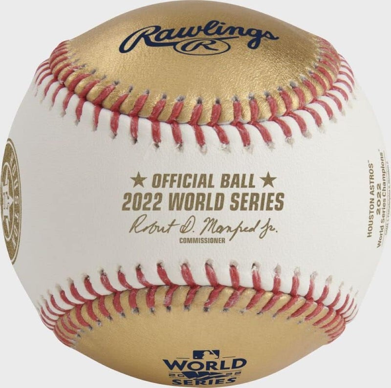 Rawlings بطولة العالم 2022 الرسمية | هيوستن أستروس | كرة قاعدة تذكارية - Image 2